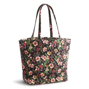 New Vera Bradley Hidden Hearts Grand Tote Travel Bag Quilted Cotton NWT